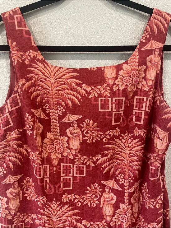 Virgo Dresses & Skirts - Virgo Vintage Lined Print Dress